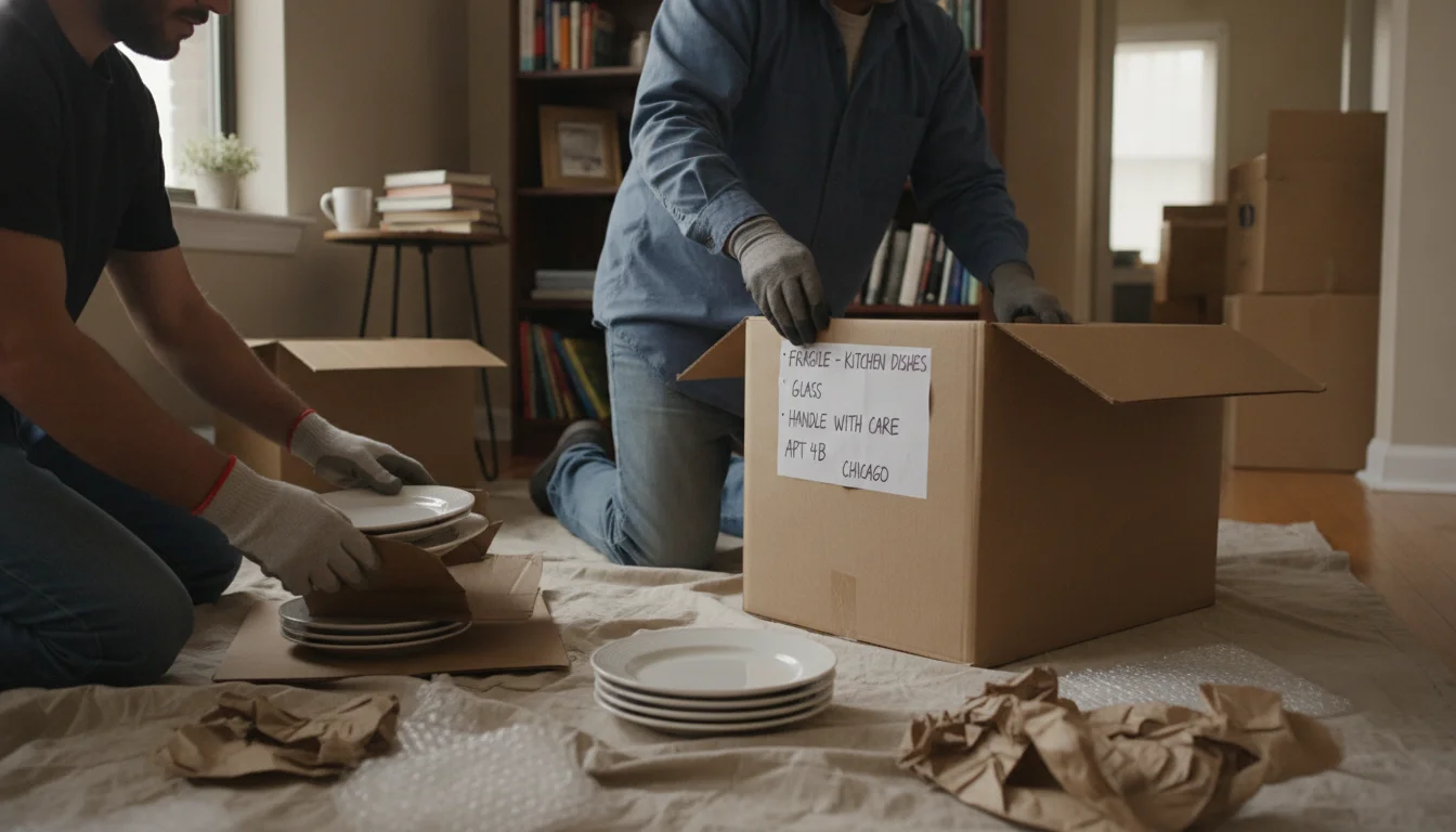 How to Pack Dishes: Pro Steps Temple Movers Use for Safe Moves